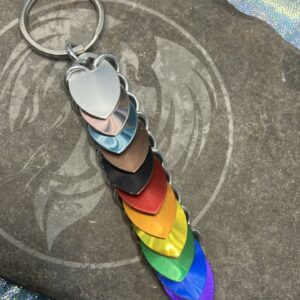 Progressive Pride Keychain